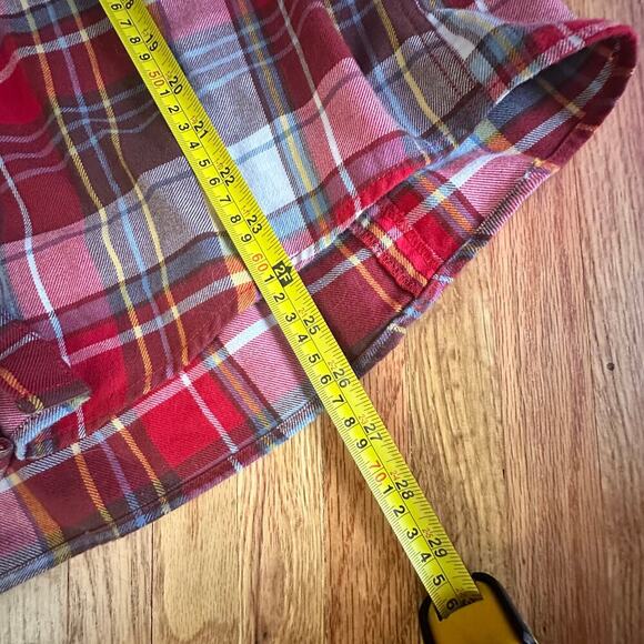 DULUTH TRADING COMPANY x Womens Flannel Button Up Shirt l Size XXL - Picture 3 of 6